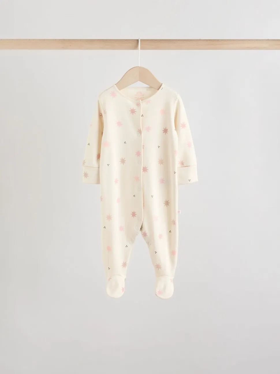 Roze - 7 Pack Baby slaappakken (0mnd-3jr)