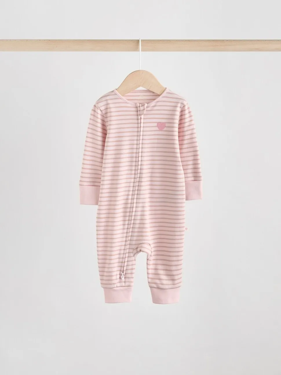 Roze - 4 Pack Baby-pyjama's met tweewegrits (0mnd -3jr)