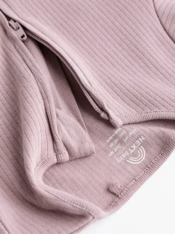 Roze - 3 Pack Baby-pyjama's met tweewegrits (0mnd -3jr)