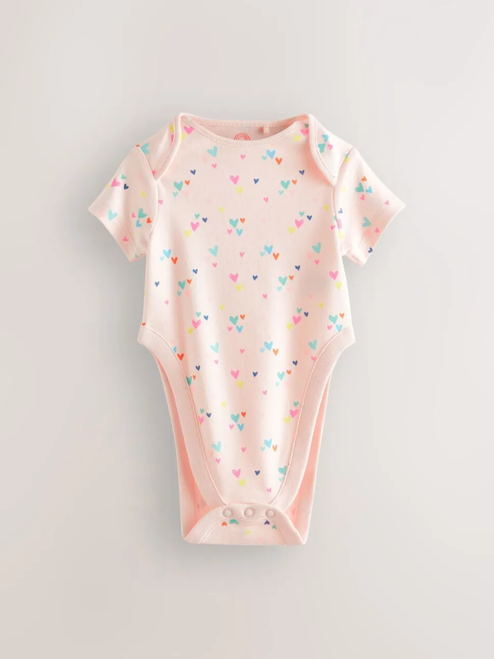 Roze - 3 Pack Hip Dysplasia Short Sleeve Baby Bodysuits