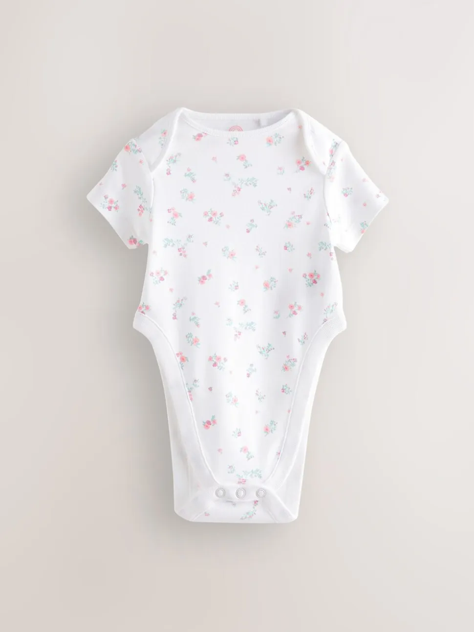 Roze - 3 Pack Hip Dysplasia Short Sleeve Baby Bodysuits