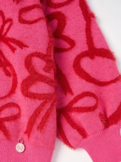 Roze - Angel & Rocket Livia Bow Eyelash Jumper