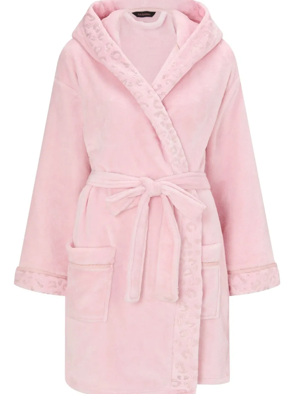 Roze - Ann Summers Signature Sparkle Fluffy Robe