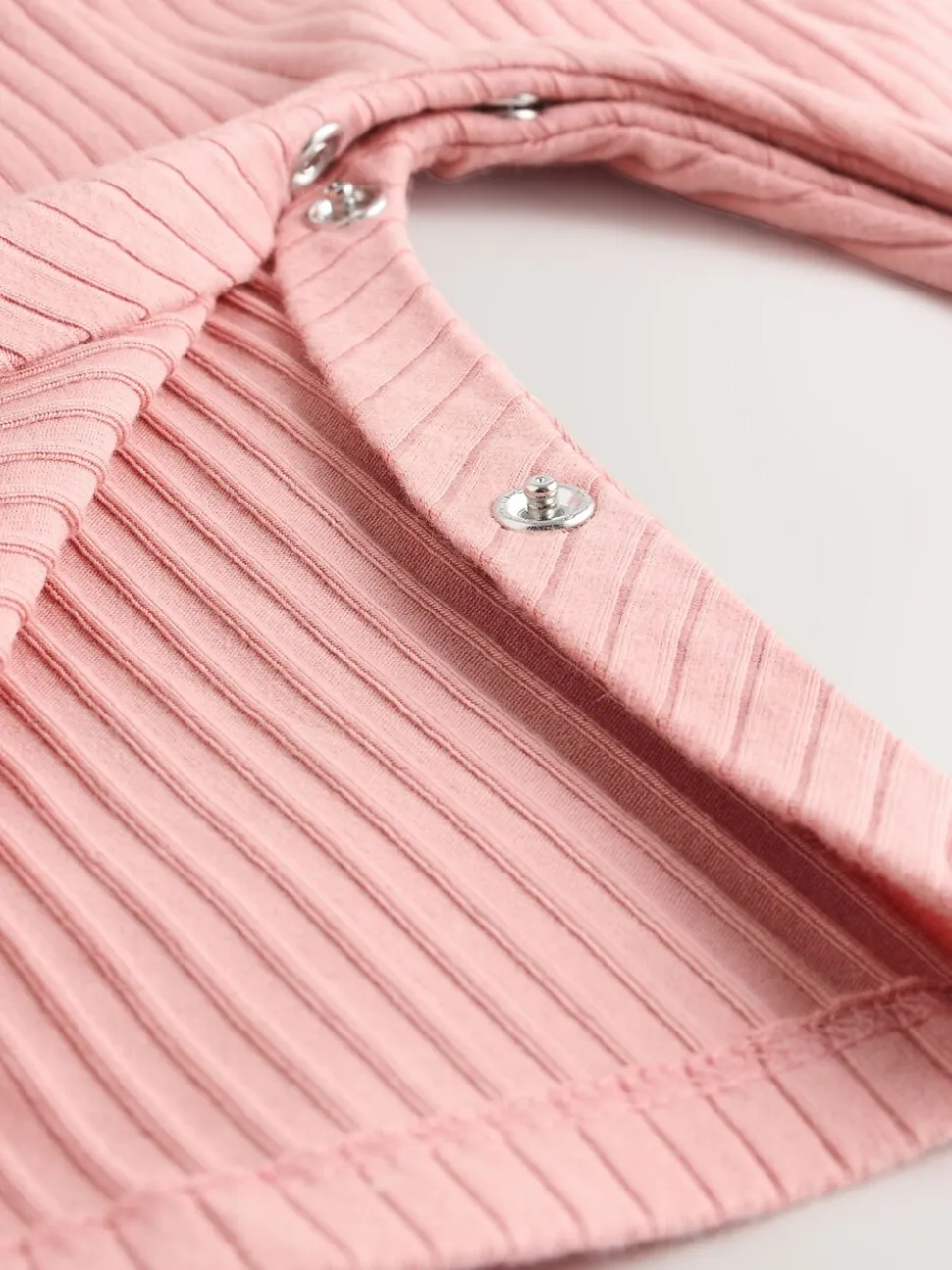 Roze - Baby Jersey Bretelbroeken en Bodysuit 2 Pieces Set (0mnd-2jr)