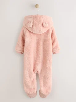 Roze - Baby kinderwagenpak van fleece (0mnd -2jr)