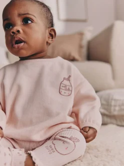 Roze - Baby Sweatshirt and Leggings 2 Piece Set (0mths-2yrs)