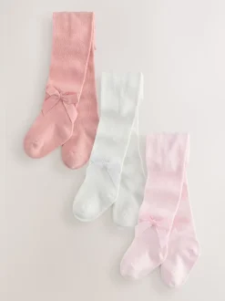 Roze - Babymaillot met strik (0mnd-2jr)