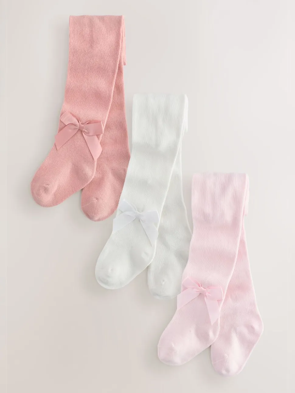 Roze - Babymaillot met strik (0mnd-2jr)