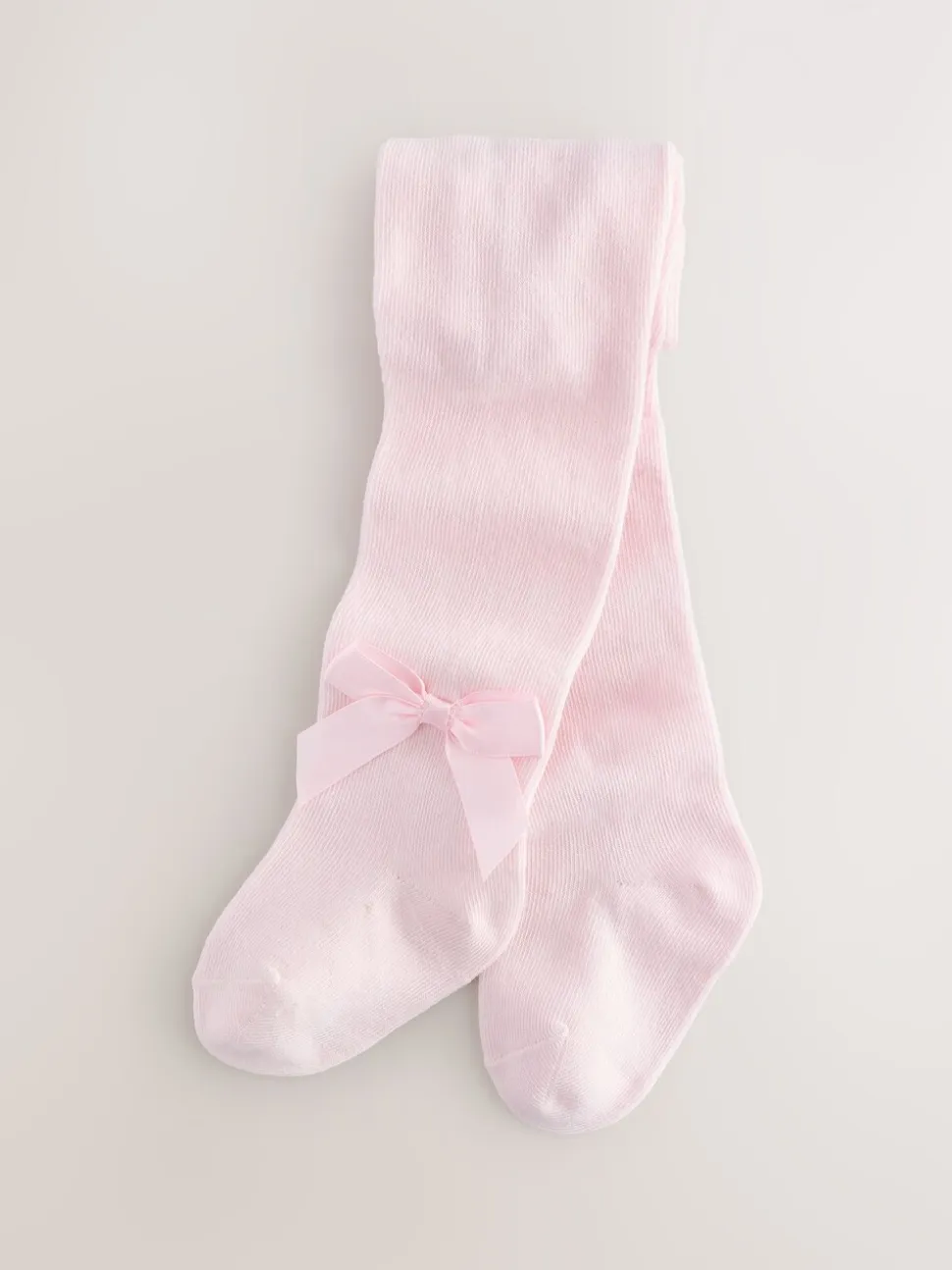 Roze - Babymaillot met strik (0mnd-2jr)