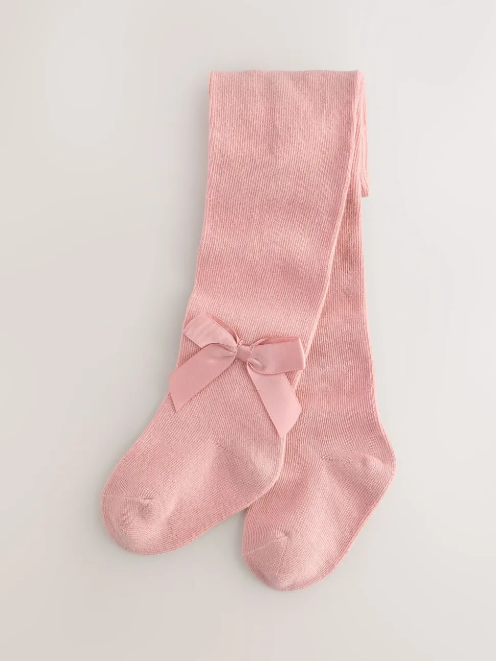 Roze - Babymaillot met strik (0mnd-2jr)