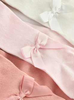 Roze - Babymaillot met strik (0mnd-2jr)