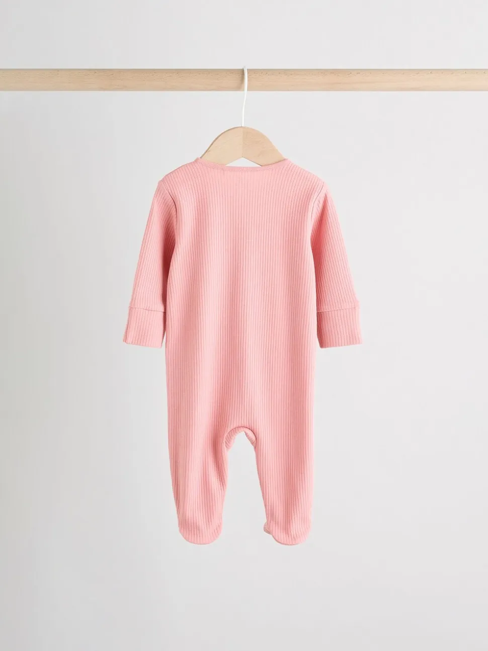 Roze - Babypyjama's met tweewegrits (0-2jr)