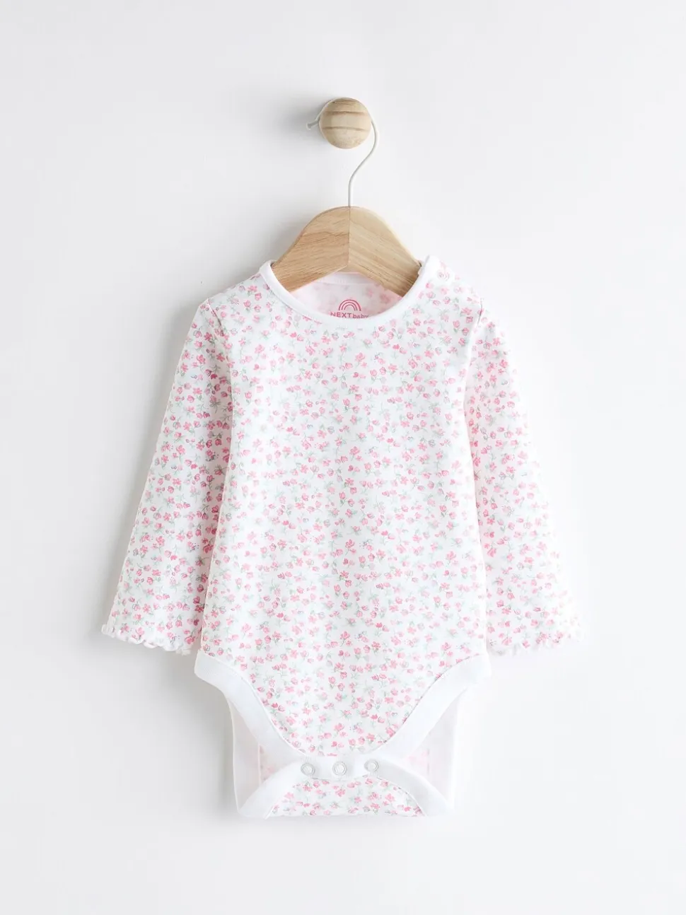 Roze - Babyset van tuinbroek en rompertje met lange mouwen (0 mnd - 2 jr)