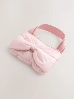 Roze - Baker by Ted Baker Regenbestendige gewatteerde jas met geschulpte rand en afneembare tas