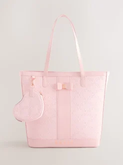Roze - Baker by Ted Baker Embossed PU Tote Bag