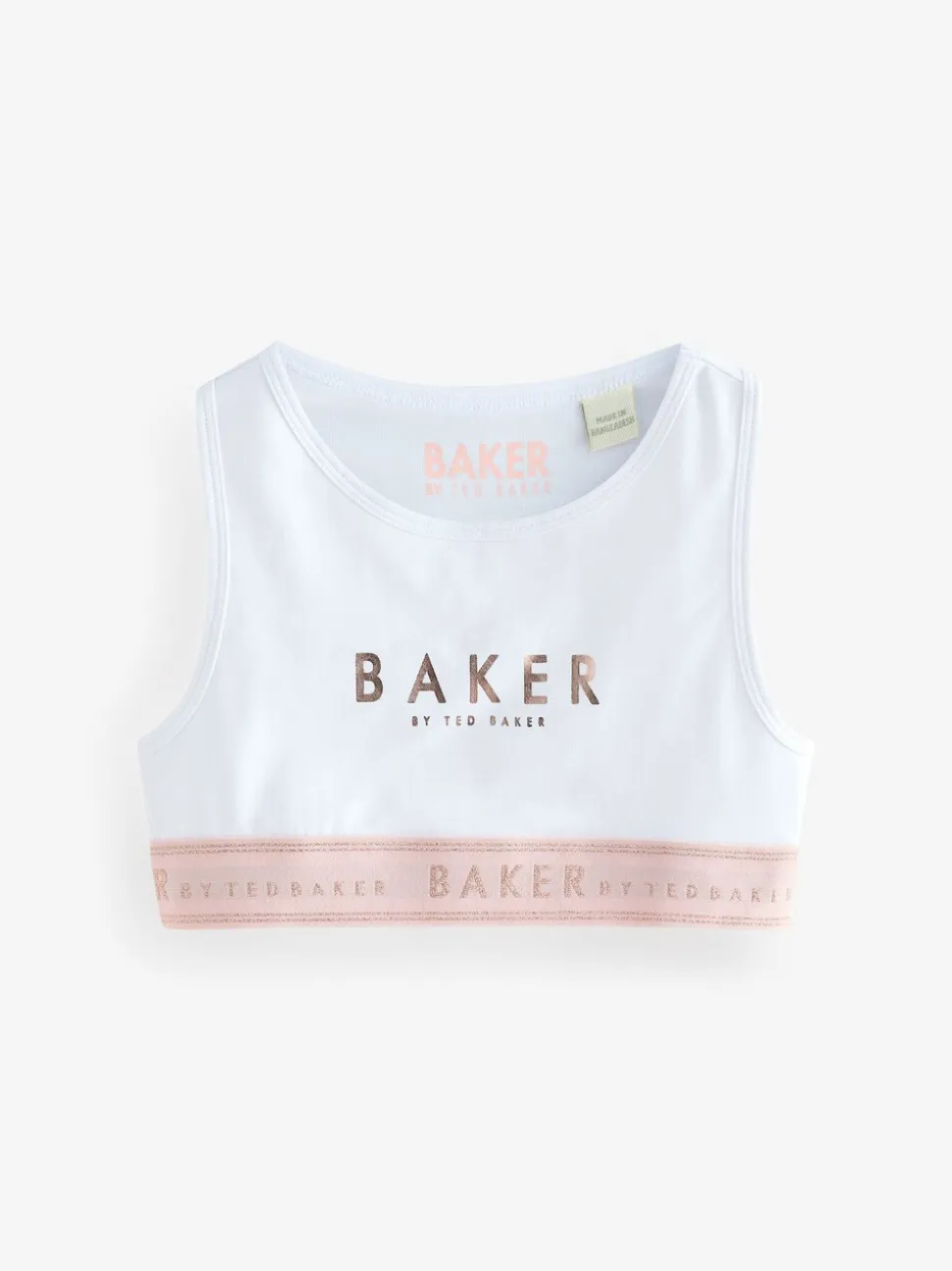 Roze - Baker by Ted Baker set van 3 crop tops