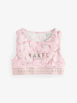 Roze - Baker by Ted Baker set van 3 crop tops