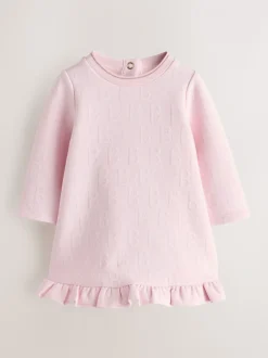 Roze - Baker by Ted Baker jacquard jurk