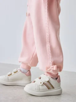 Roze - Baker by Ted Baker Blue 2 Piece Side Bow Detail Sweat & Joggers Set