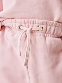 Roze - Baker by Ted Baker Blue 2 Piece Side Bow Detail Sweat & Joggers Set