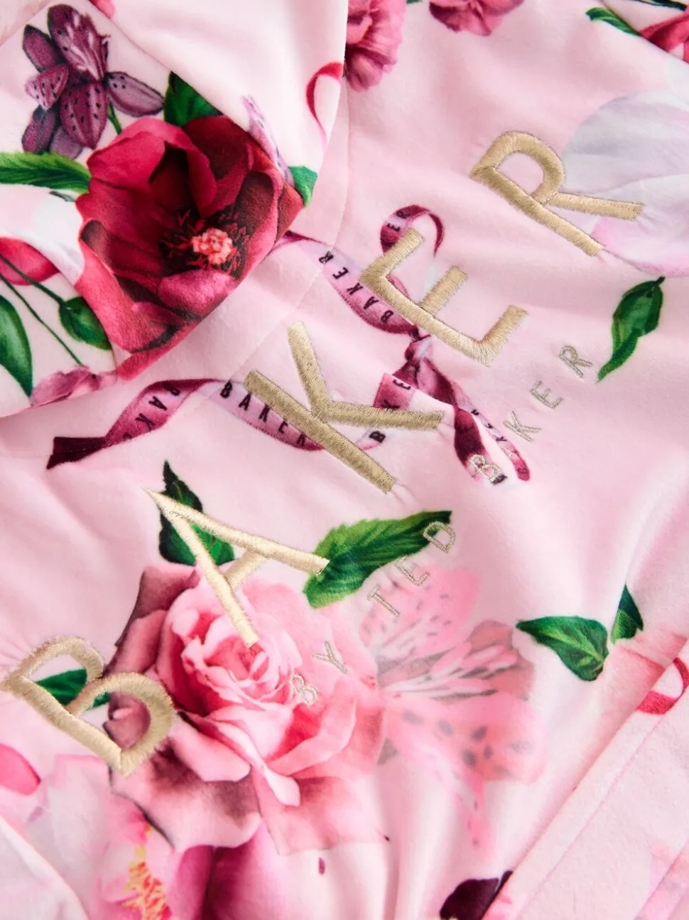 Roze - Baker by Ted Baker All Over Floral Print Robe