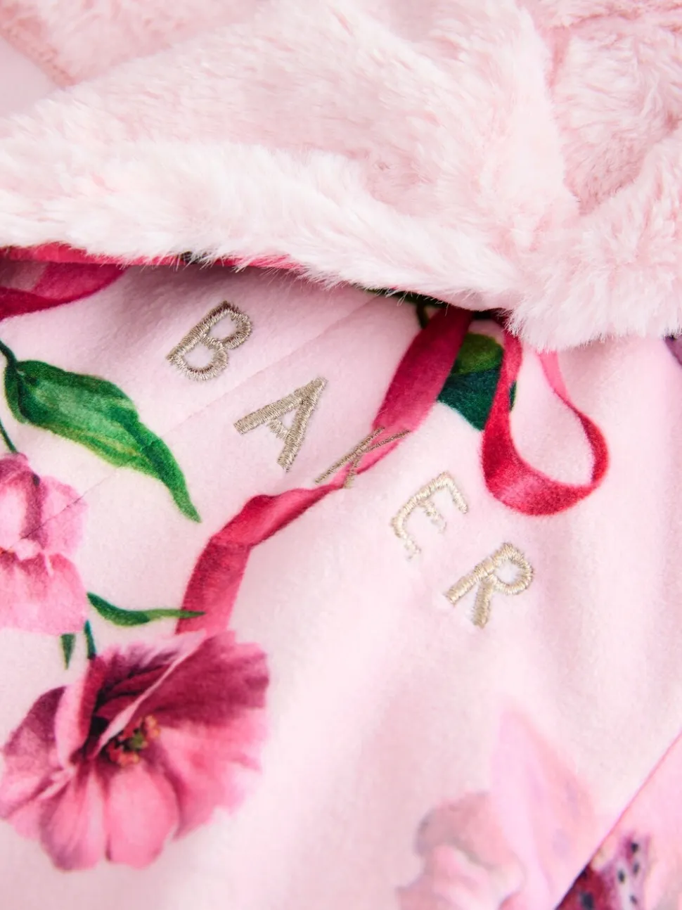 Roze - Baker by Ted Baker All Over Floral Print Robe