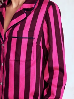 Roze - Boden Cotton Pyjama Shirt