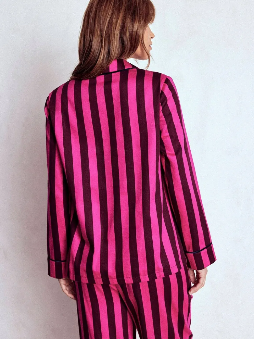 Roze - Boden Cotton Pyjama Shirt