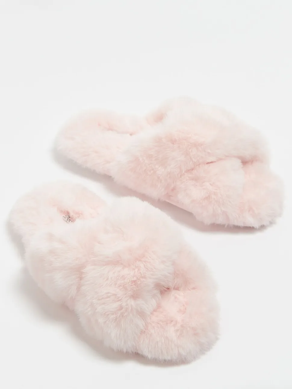 Roze - Boux Avenue Cross Band Slippers