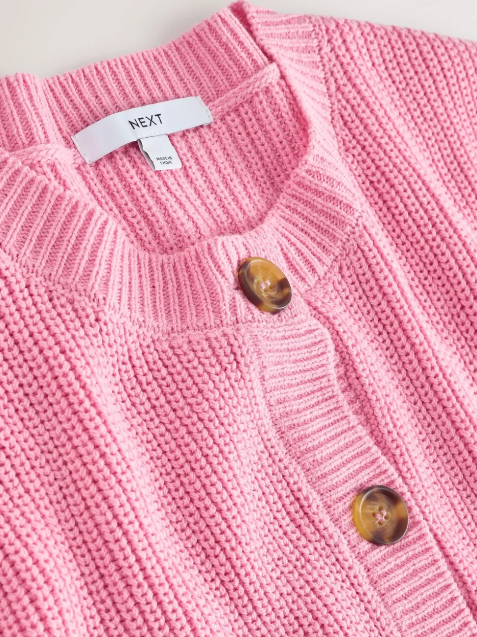 Roze - Button Through Knitted Tank