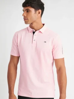 Roze - Calvin Klein Golf Uni poloshirt
