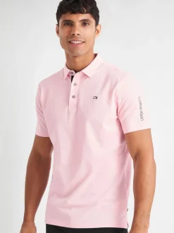 Roze - Calvin Klein Golf Uni poloshirt