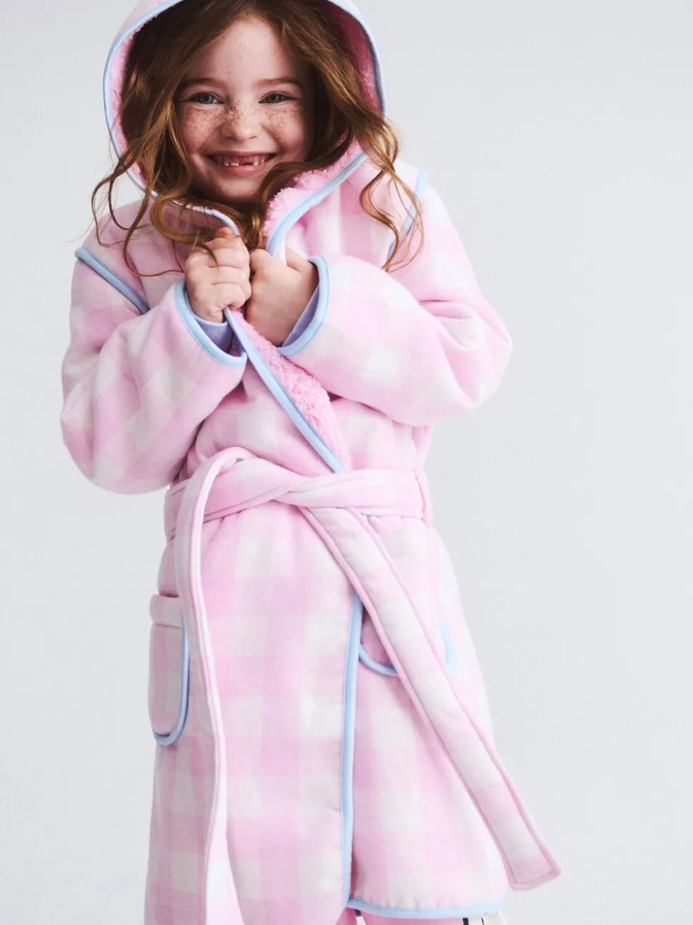 Roze - Cotton On Hooded Dressing Gown