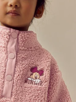 Roze - Disney Minnie fleecetop (3 mnd - 7 jr)