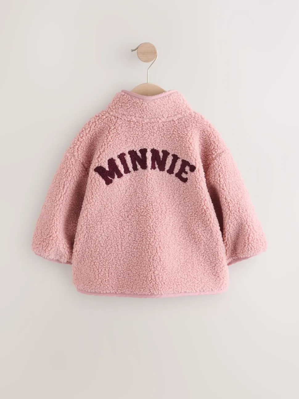 Roze - Disney Minnie fleecetop (3 mnd - 7 jr)