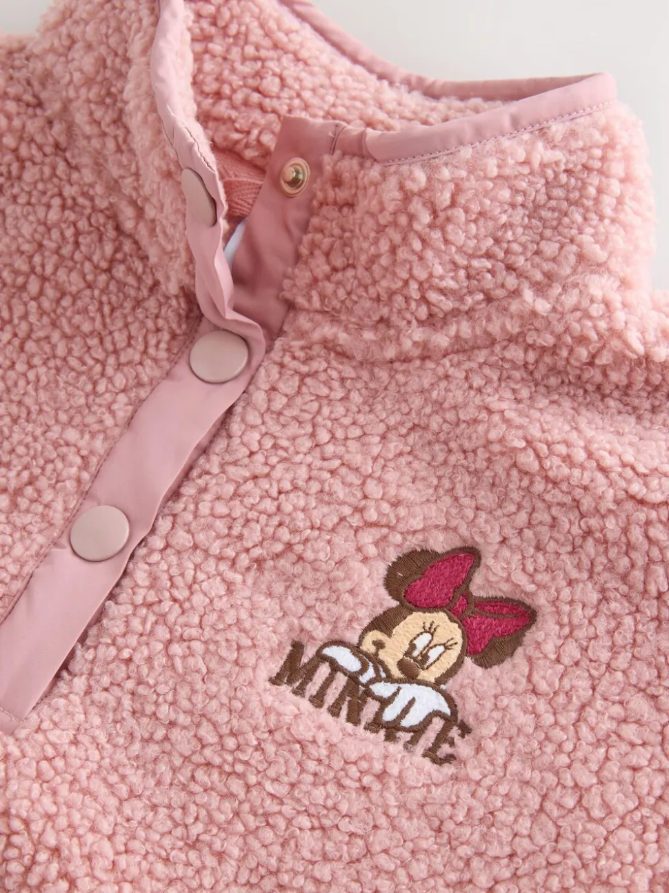 Roze - Disney Minnie fleecetop (3 mnd - 7 jr)
