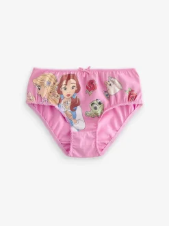 Roze - Disney Princesses 5 -pack Onderbroeken (1,5-10jaar)