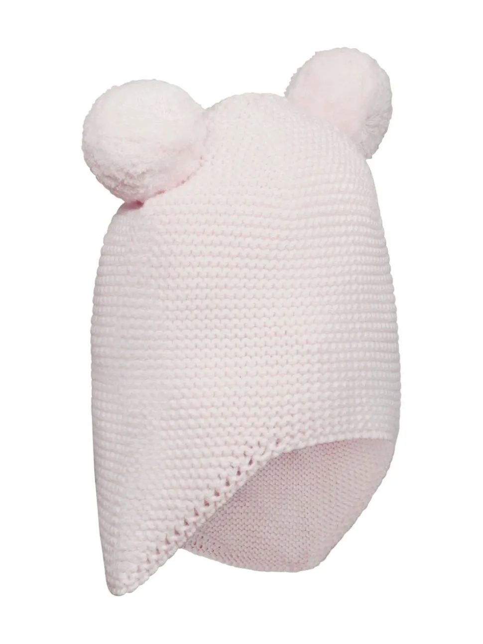 Roze - Emile Et Rose Kenton Knitted Hat With Ear Flaps & Pom-Pom