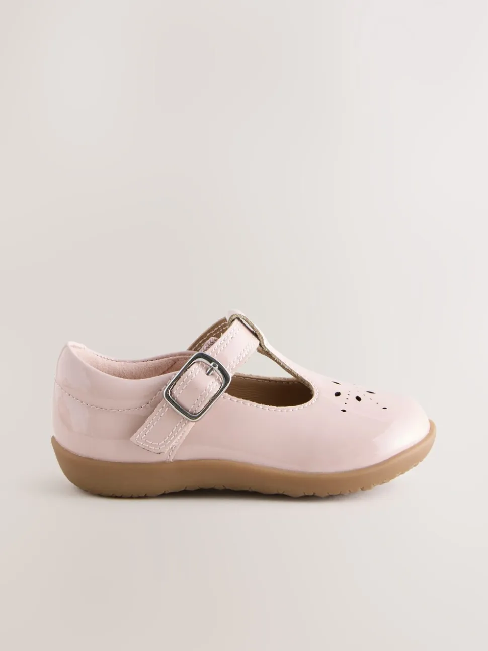 Roze - First Walker schoenen met klittenband en T-bandje