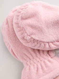 Roze - Fleece wanten (3mnd -6jr)