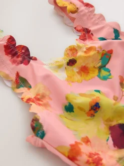 Roze - Floral Scallop Bikini (3-16yrs)