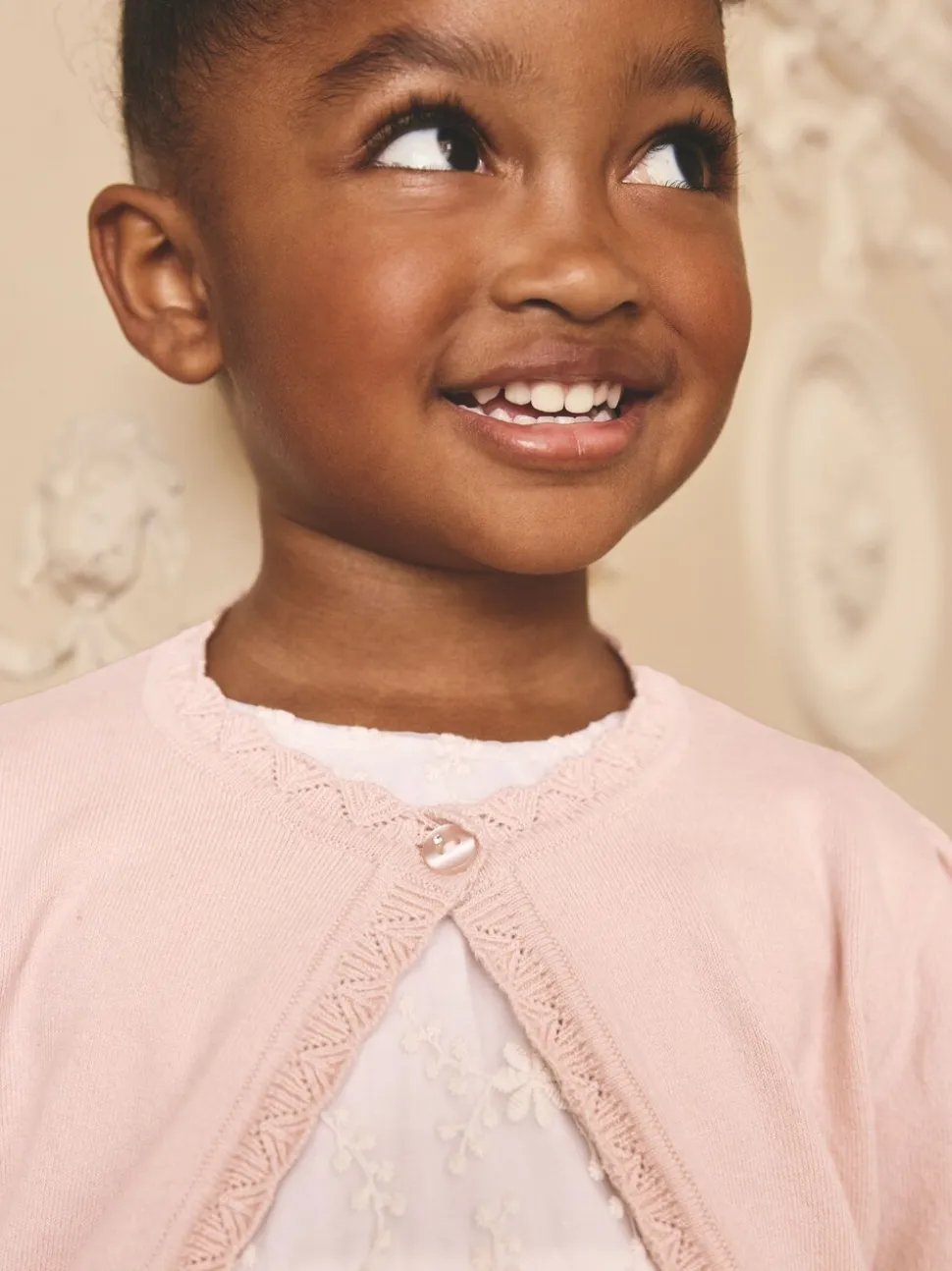 Roze - Gelegenheids bolero (3 mnd- 16 jr)