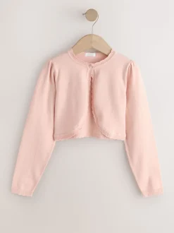 Roze - Gelegenheids bolero (3 mnd- 16 jr)
