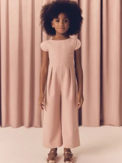 Roze - Gelegenheidsjumpsuit (3-16jr)