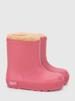 Roze - Igor Yogi nep bont gevoerde warme Laarzen
