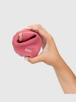 Roze - Igor Yogi nep bont gevoerde warme Laarzen