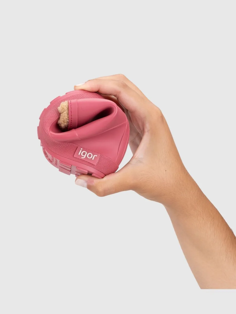 Roze - Igor Yogi nep bont gevoerde warme Laarzen