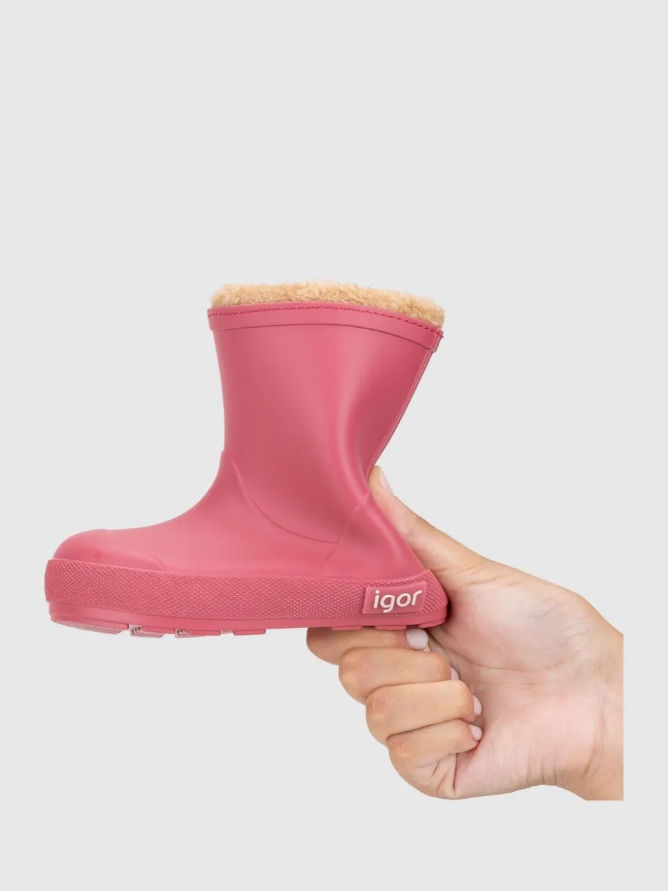 Roze - Igor Yogi nep bont gevoerde warme Laarzen