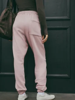 Roze - Joggingbroek met banden