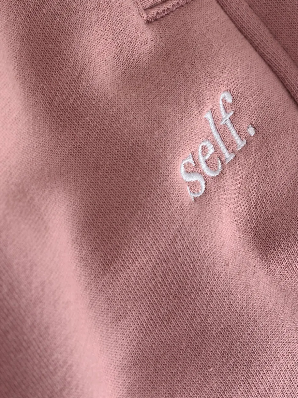 Roze - Joggingbroek met banden
